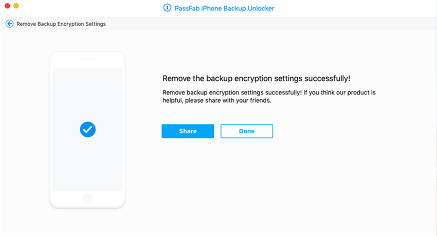 remove backup successfully on mac