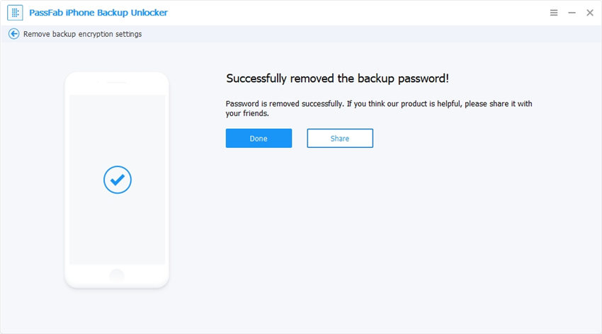 remove password