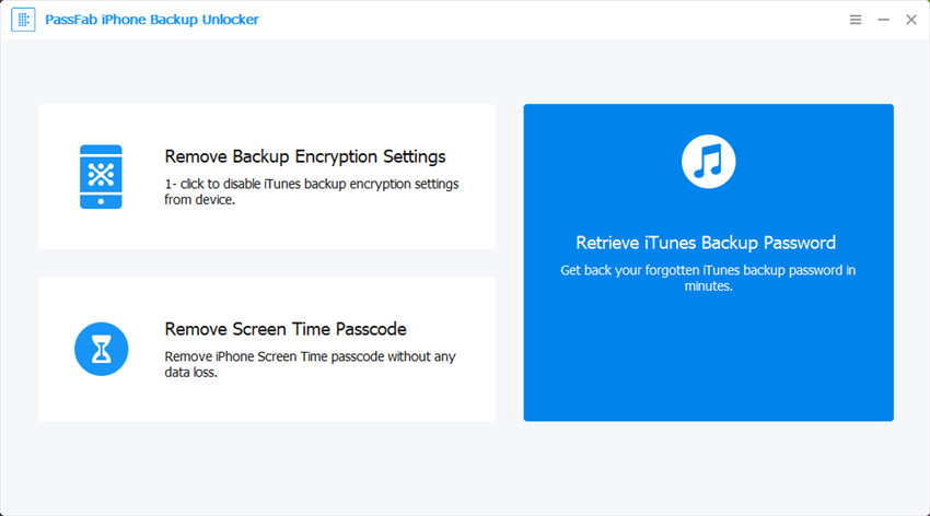 retrieve itunes backup password