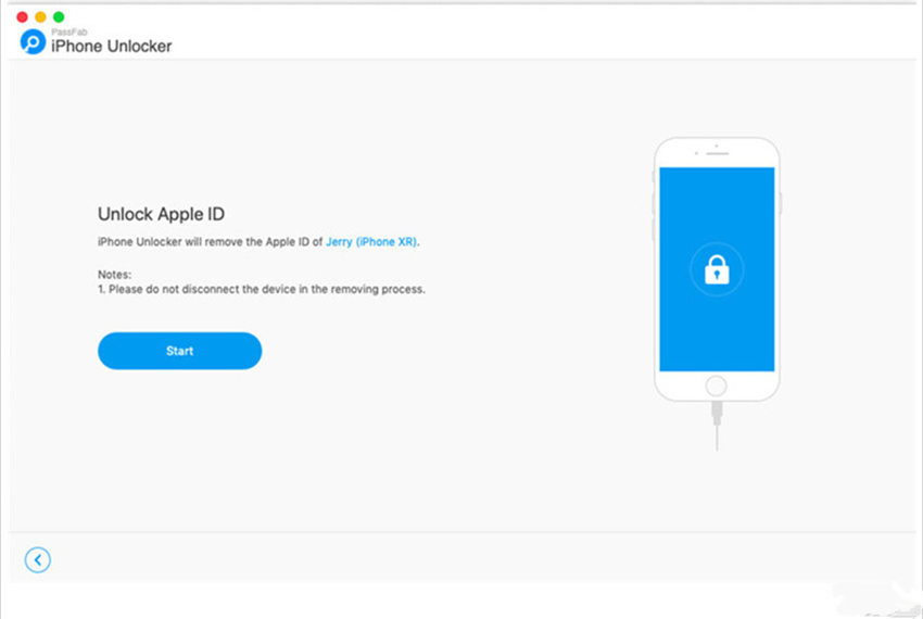 start to unlock  iCloud Activation Lock on mac