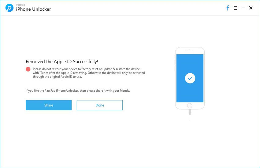 remove  iCloud Activation Lock successfully