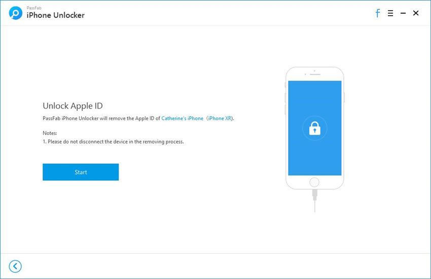 start to unlock  iCloud Activation Lock