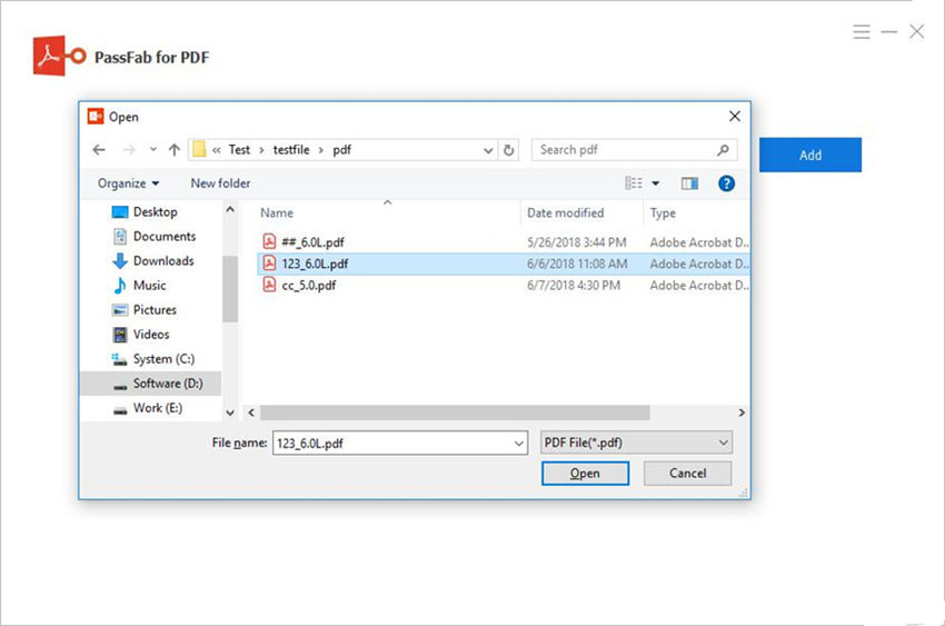 import pdf file