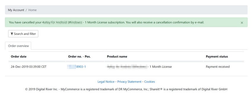cancel subscription5